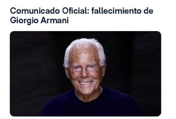 Người sáng lập của Armani đã q