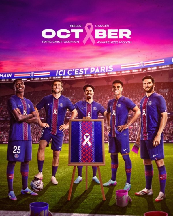 Các cầu thủ Paris sẽ mặc áo đấ